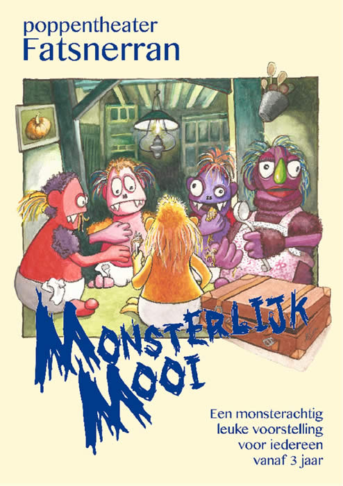 affiche monsters KienHertoghs